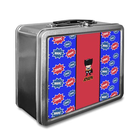 metal superhero lunch box|superhero lunch bag.